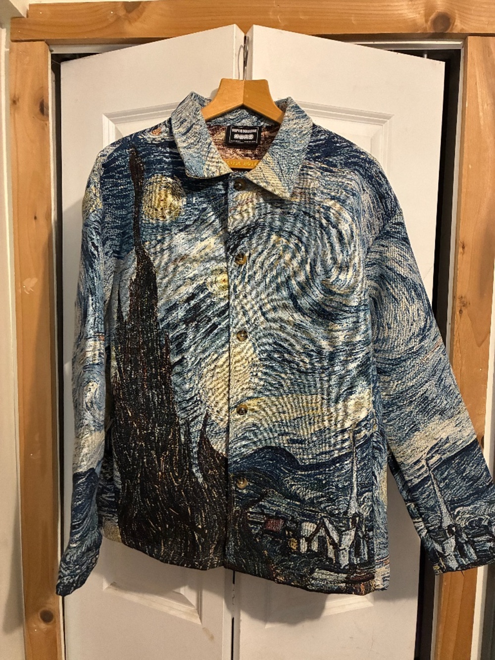 Woven Van Gogh “Starry Night” Jacket